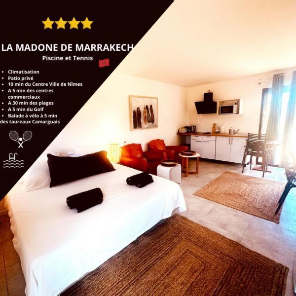 Les Madones Apartment Ним Екстериор снимка